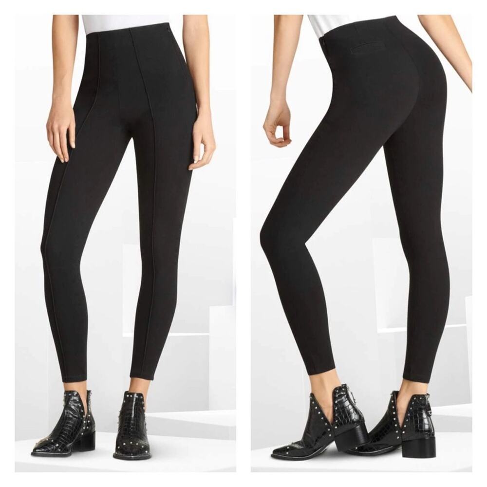 Item m6 Clean Front High Rise Skinny Pants in Black Size 34 US 0-2